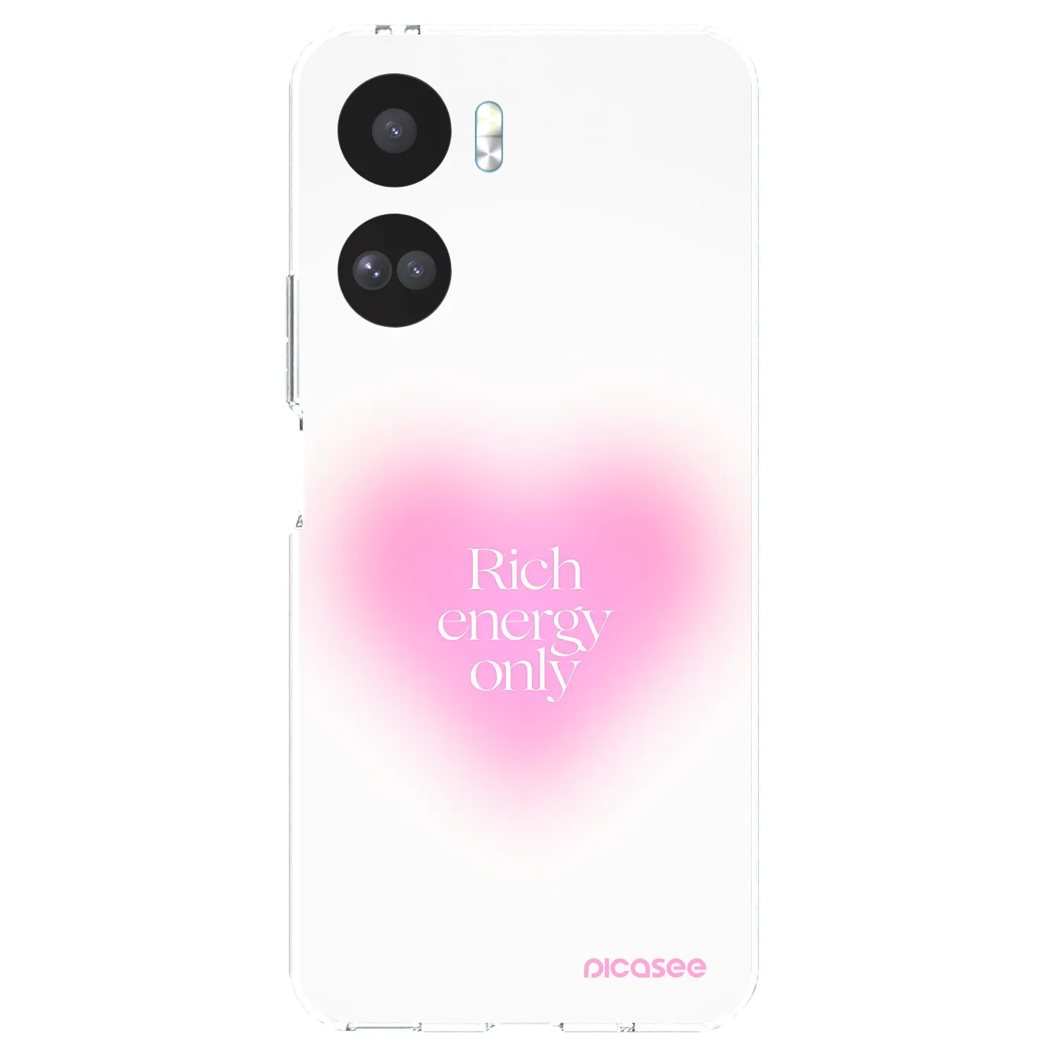 Picasee Honor 90 Lite 5G Hülle - Transparentes Silikon - Rich Energy
