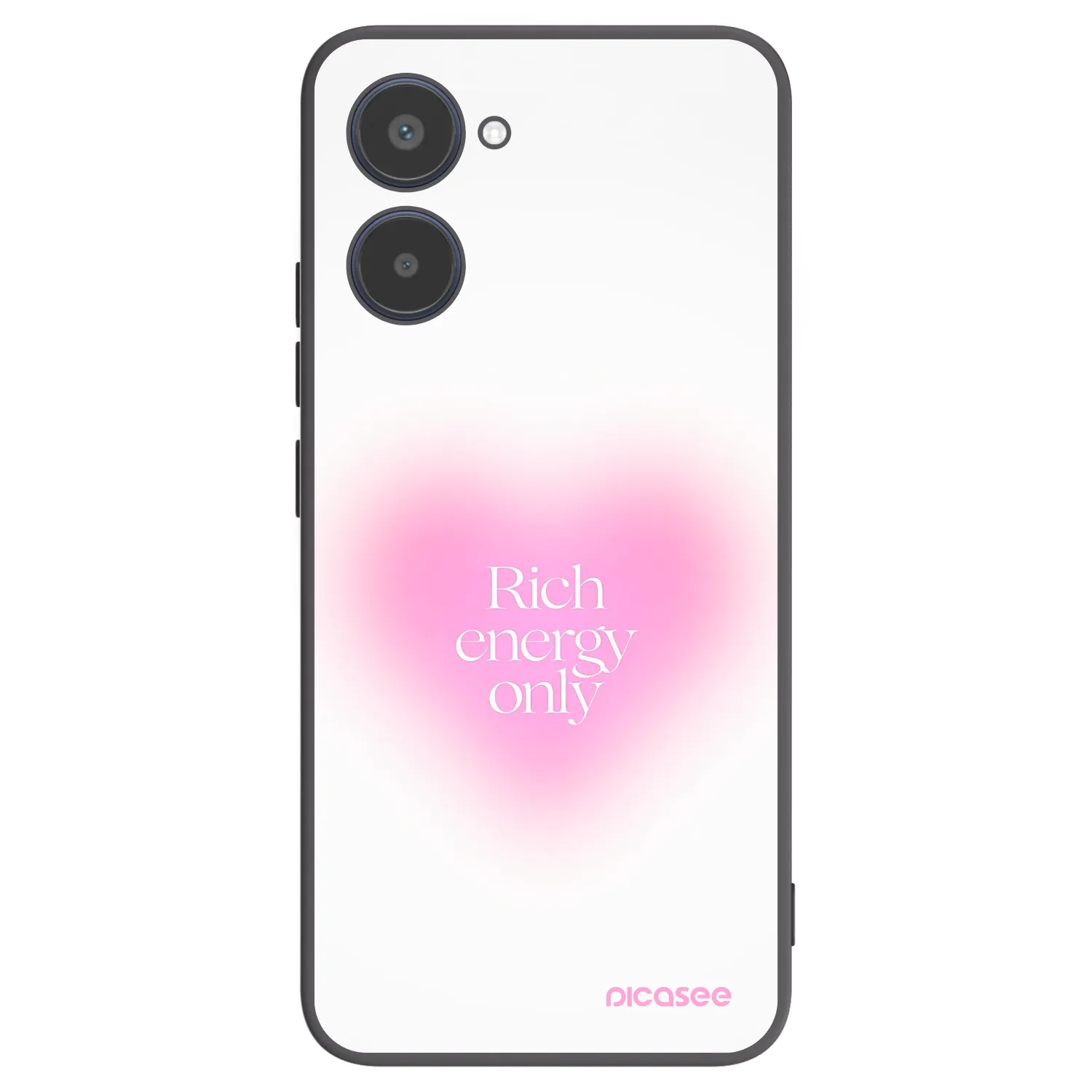 Picasee Realme 10 4G Hülle - Schwarzes Silikon - Rich Energy