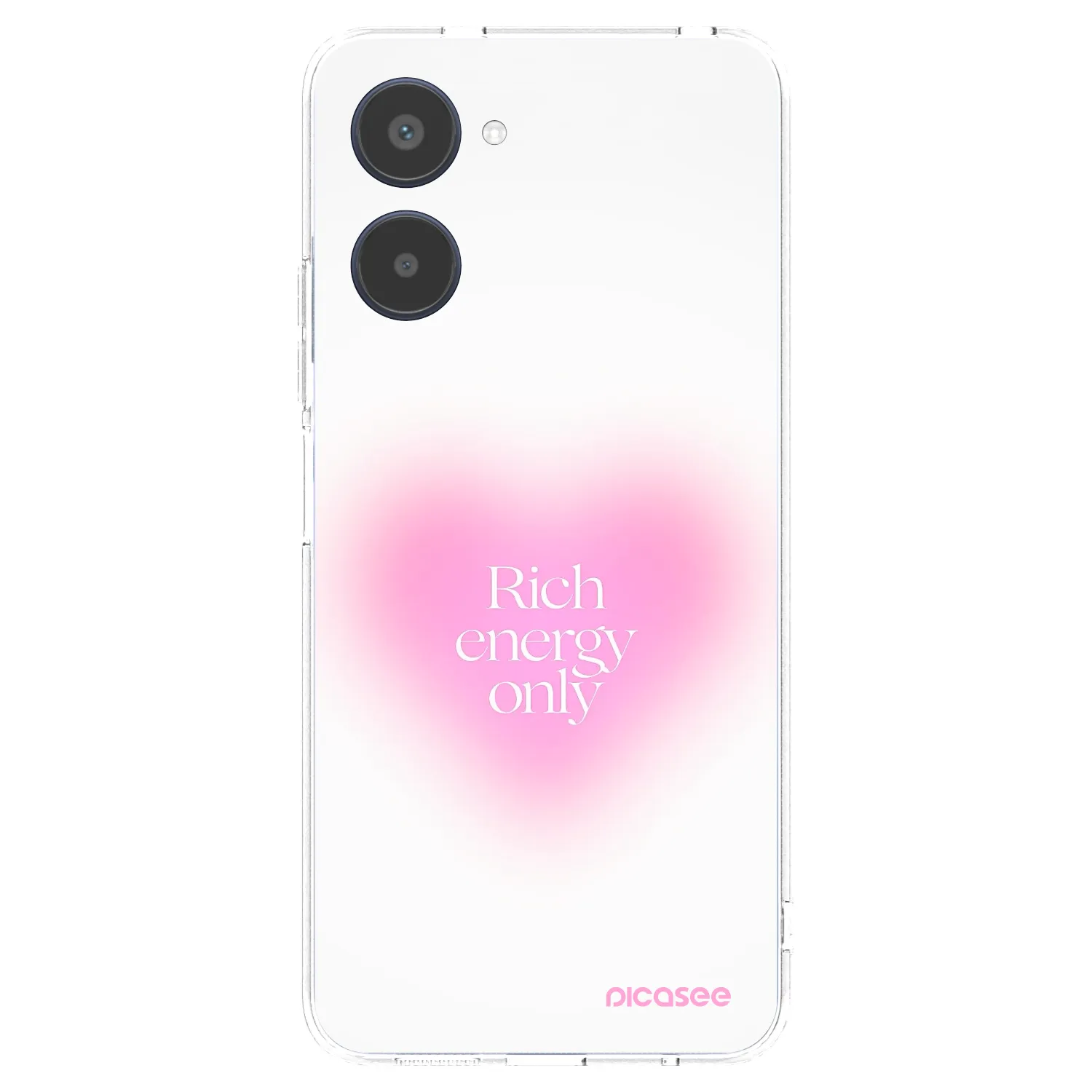Picasee Realme 10 4G Hülle - Transparentes Silikon - Rich Energy