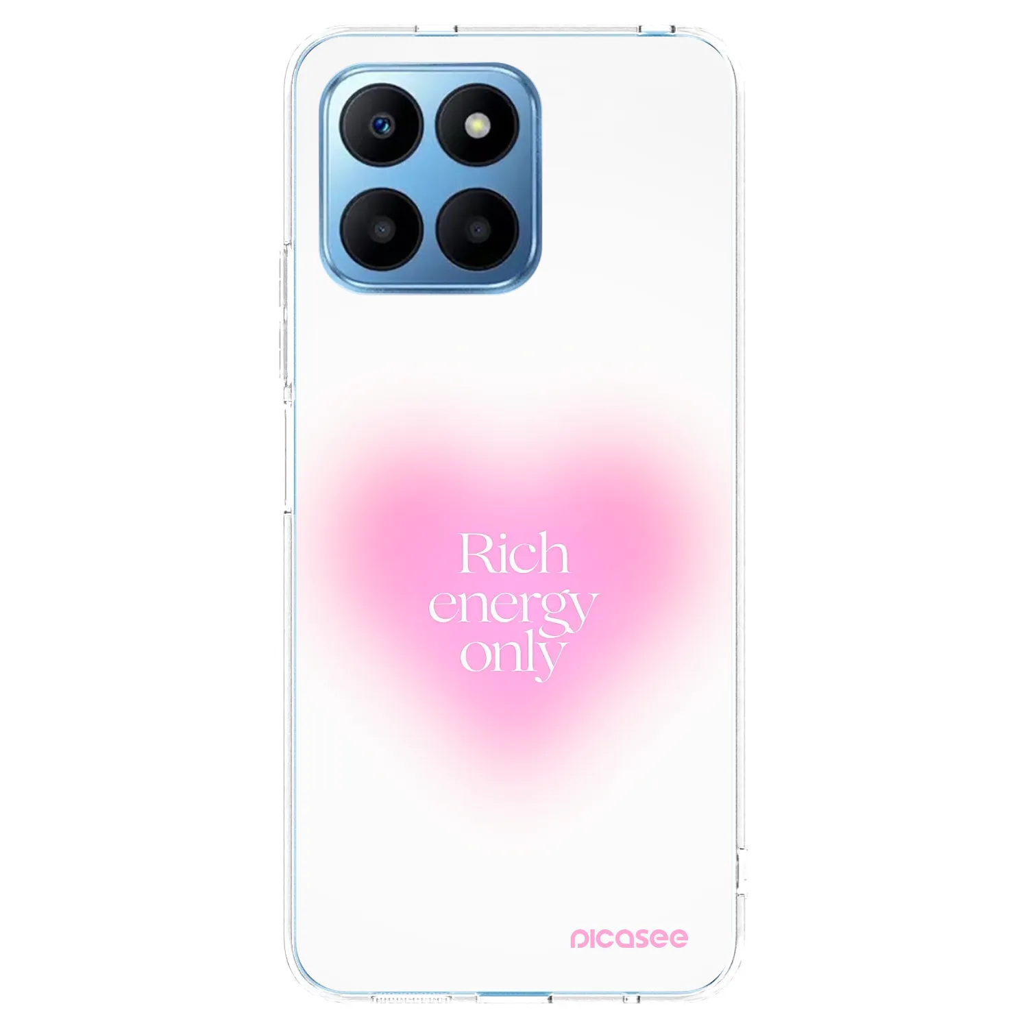 Picasee Honor 70 Lite Hülle - Transparentes Silikon - Rich Energy