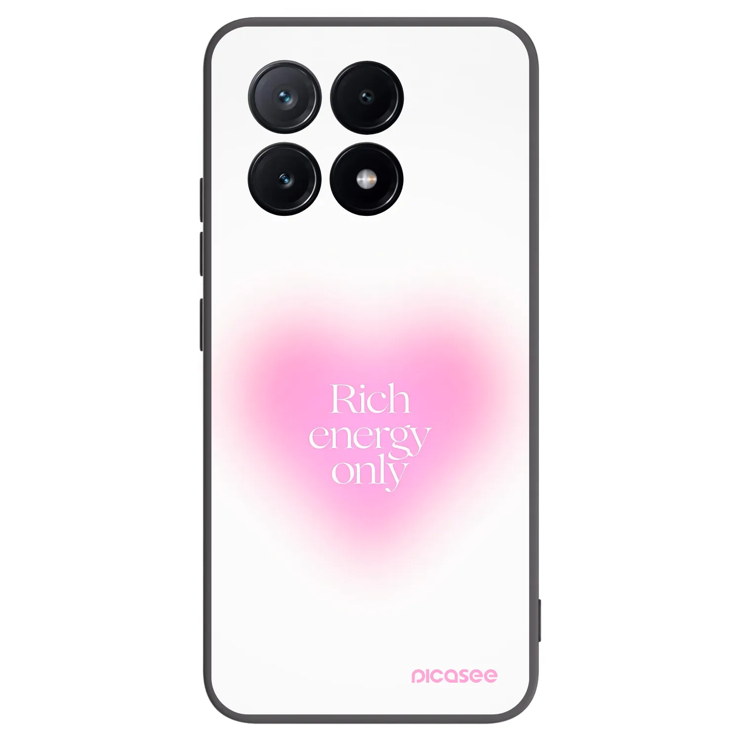 Picasee Xiaomi Poco X6 Pro Hülle - Schwarzes Silikon - Rich Energy