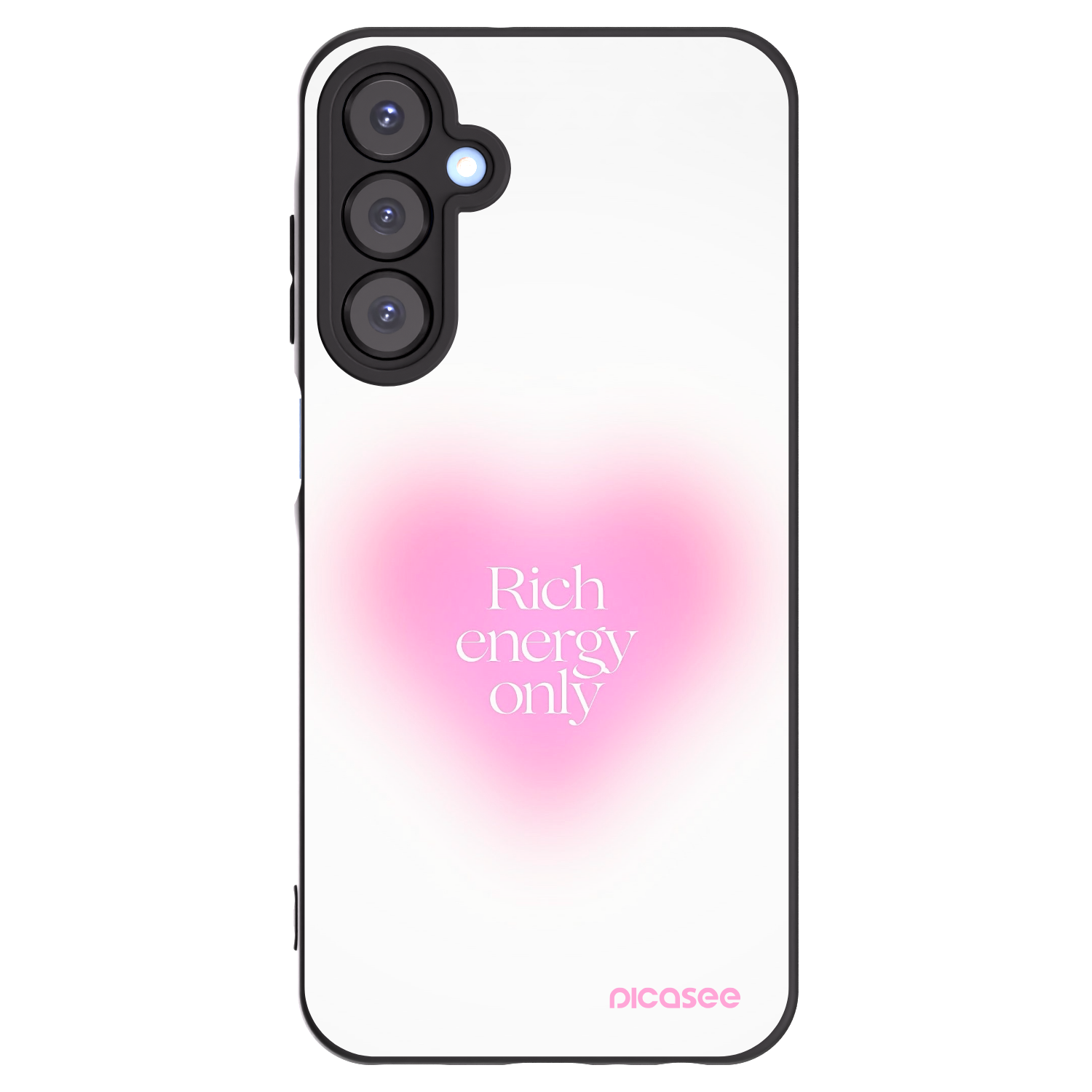 Picasee Samsung Galaxy A25 A256B 5G Hülle - Schwarzes Silikon - Rich Energy