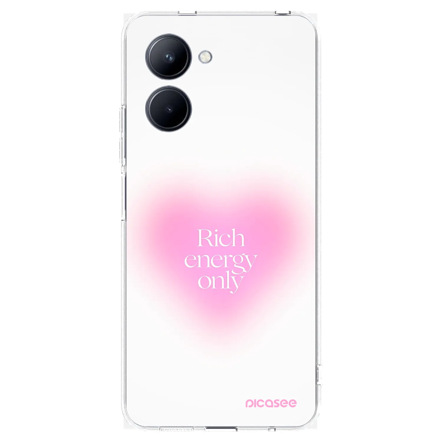 Picasee Realme C33 (2023) Hülle - Transparentes Silikon - Rich Energy