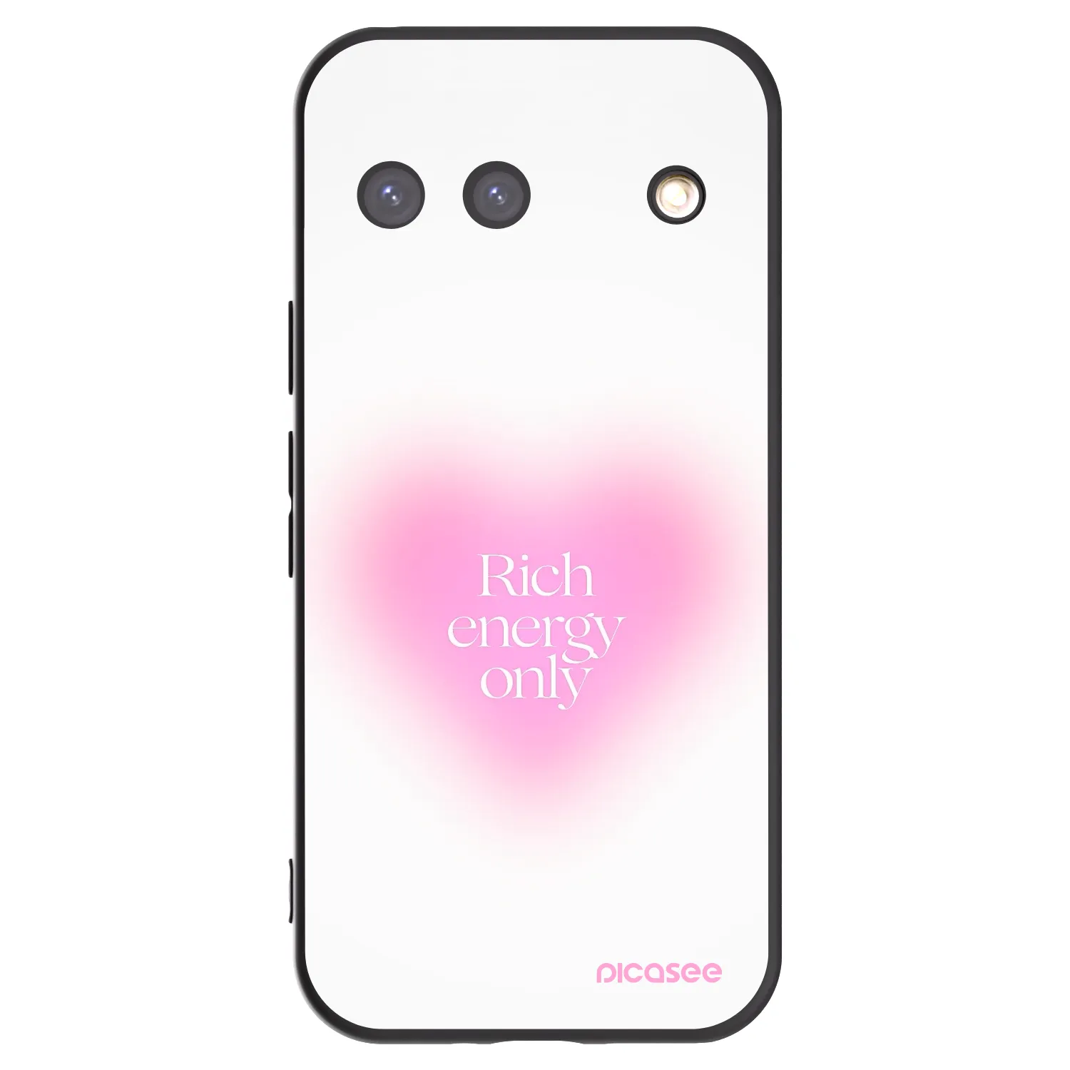 Picasee Google Pixel 9 Hülle - Schwarzes Silikon - Rich Energy