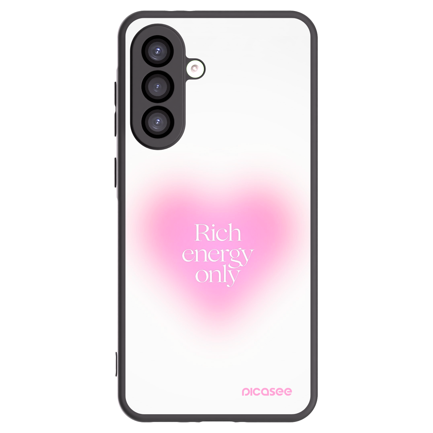 Picasee Samsung Galaxy A26 5G A266B Hülle - Schwarzes Silikon - Rich Energy