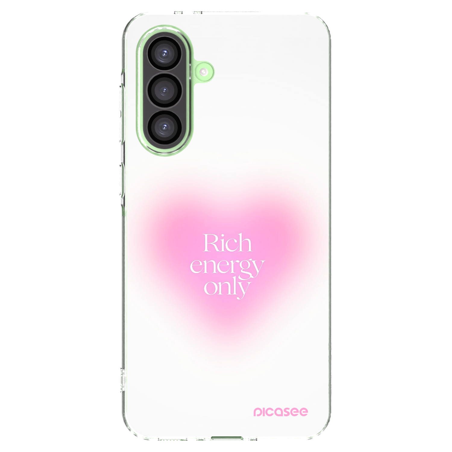 Picasee Samsung Galaxy A26 5G A266B Hülle - Transparentes Silikon - Rich Energy