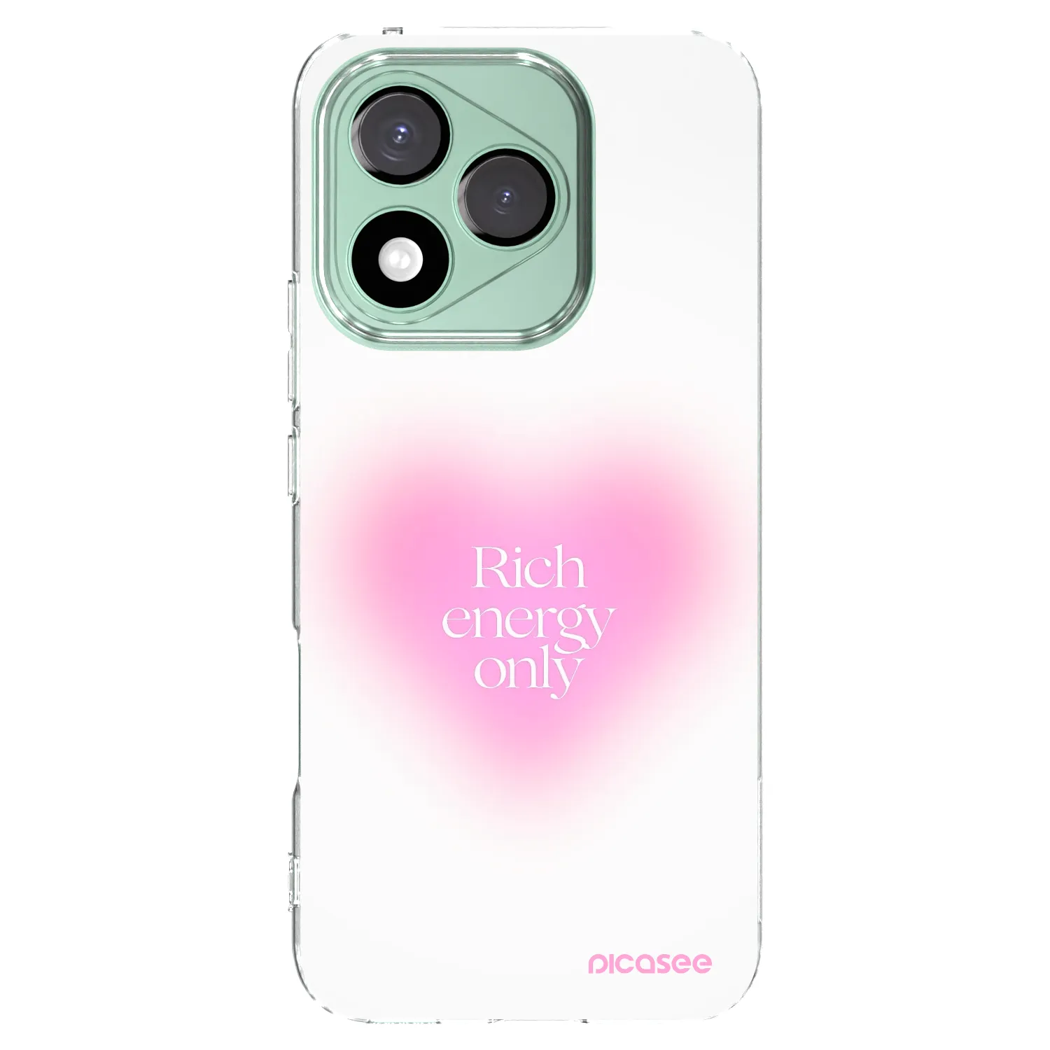 Picasee Honor 400 Lite 5G Hülle - Transparentes Silikon - Rich Energy