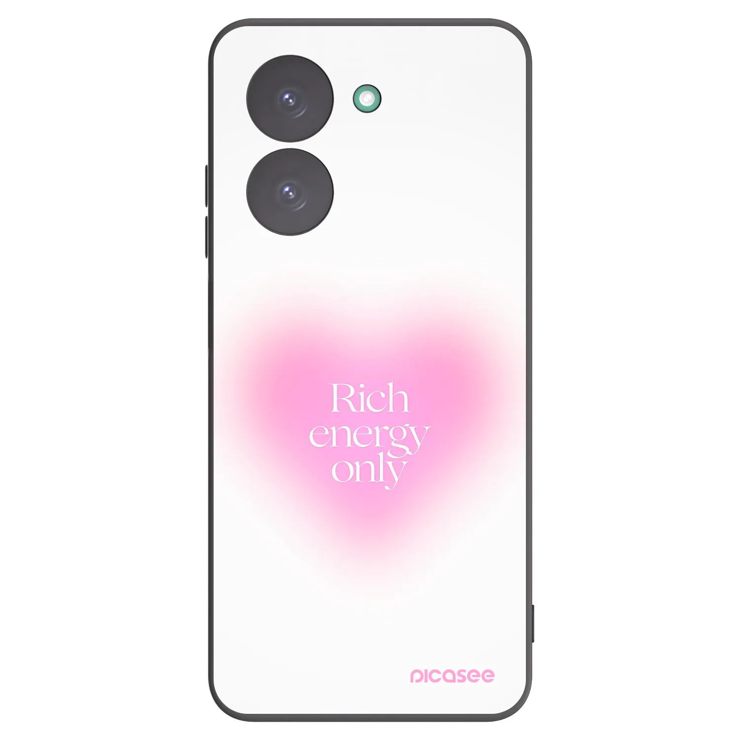 Picasee Xiaomi Redmi A5 Hülle - Schwarzes Silikon - Rich Energy