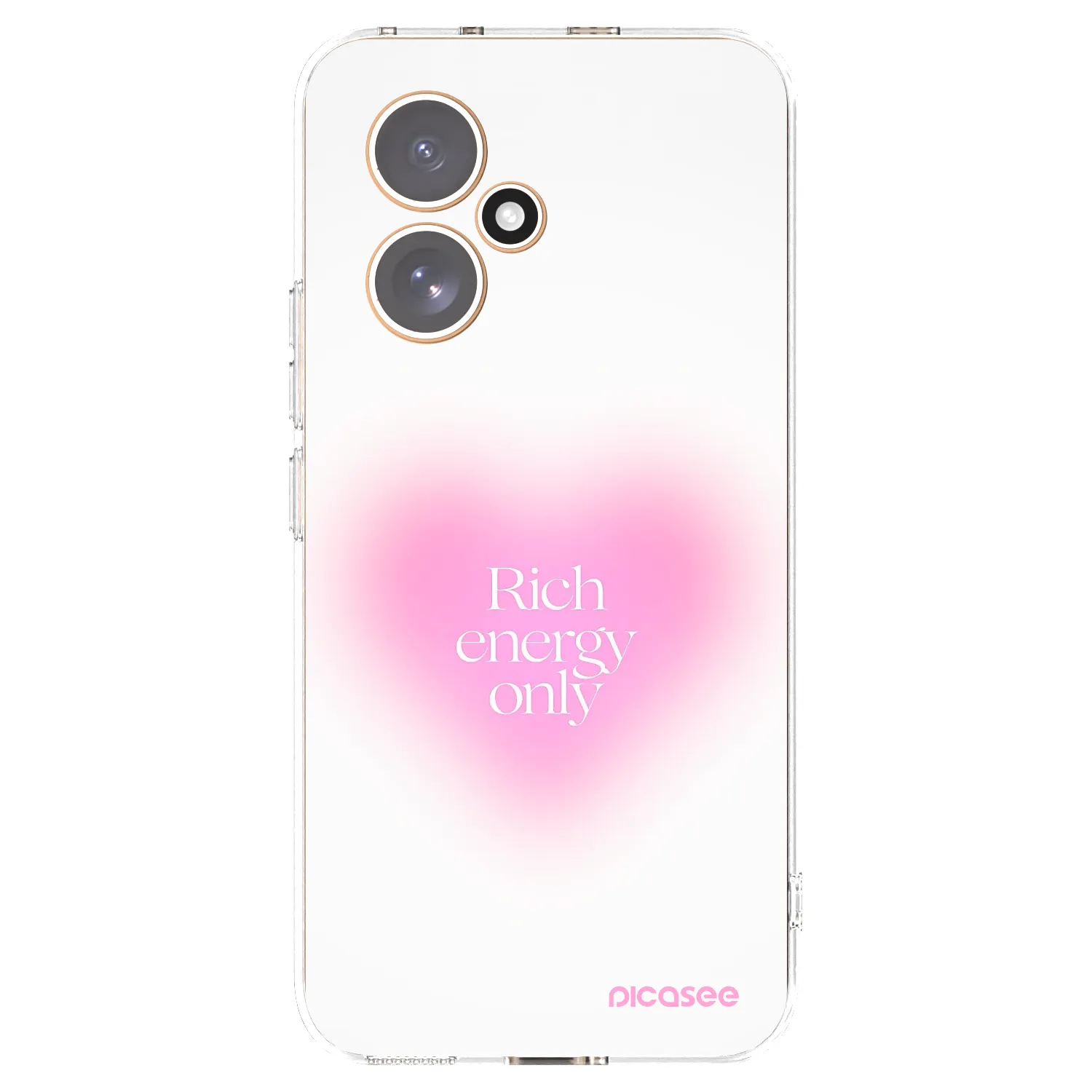 Picasee Honor 400 5G Hülle - Transparentes Silikon - Rich Energy