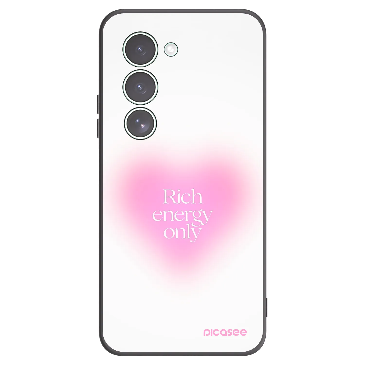 Picasee Xiaomi Redmi 15 5G Hülle - Schwarzes Silikon - Rich Energy