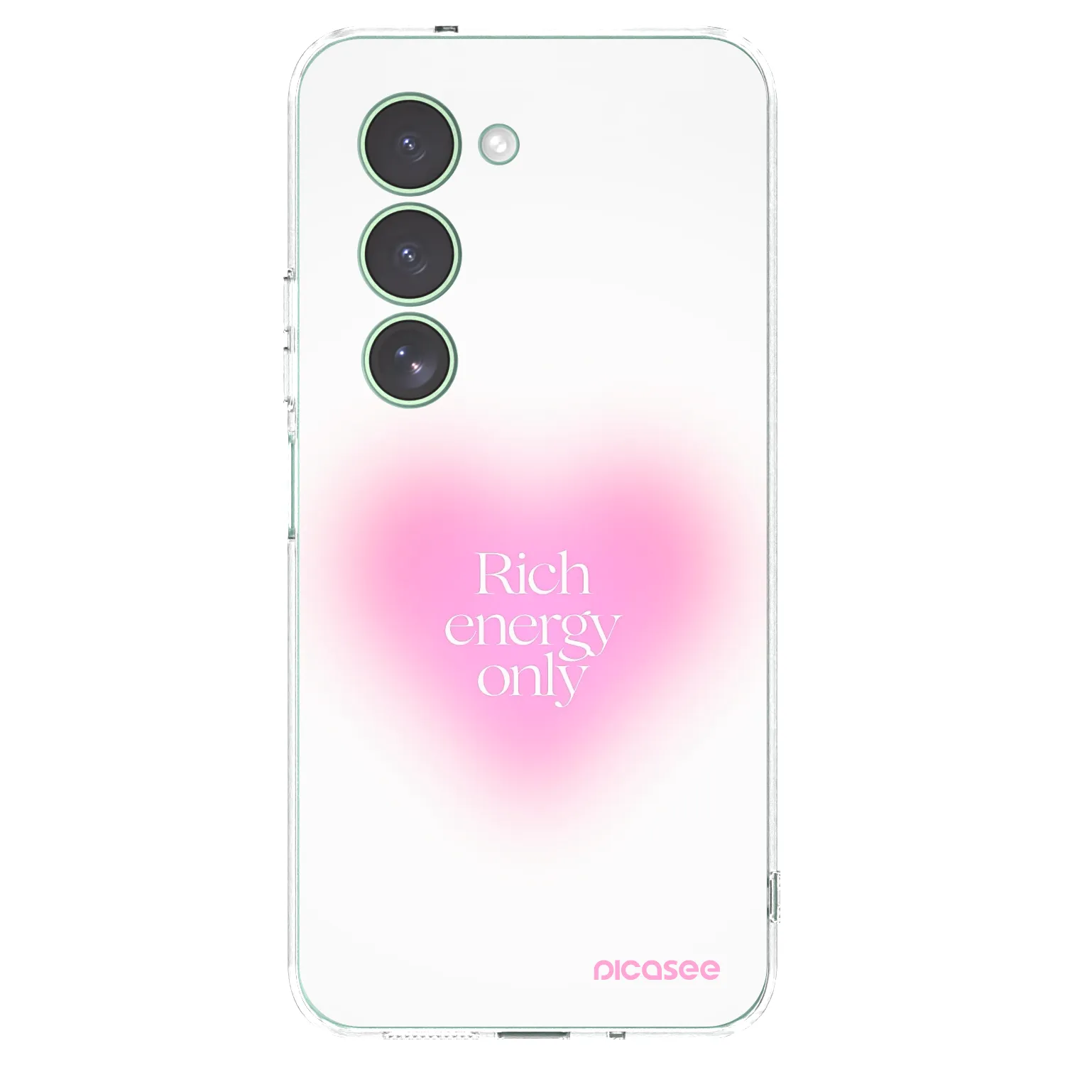 Picasee Xiaomi Redmi 15 5G Hülle - Transparentes Silikon - Rich Energy