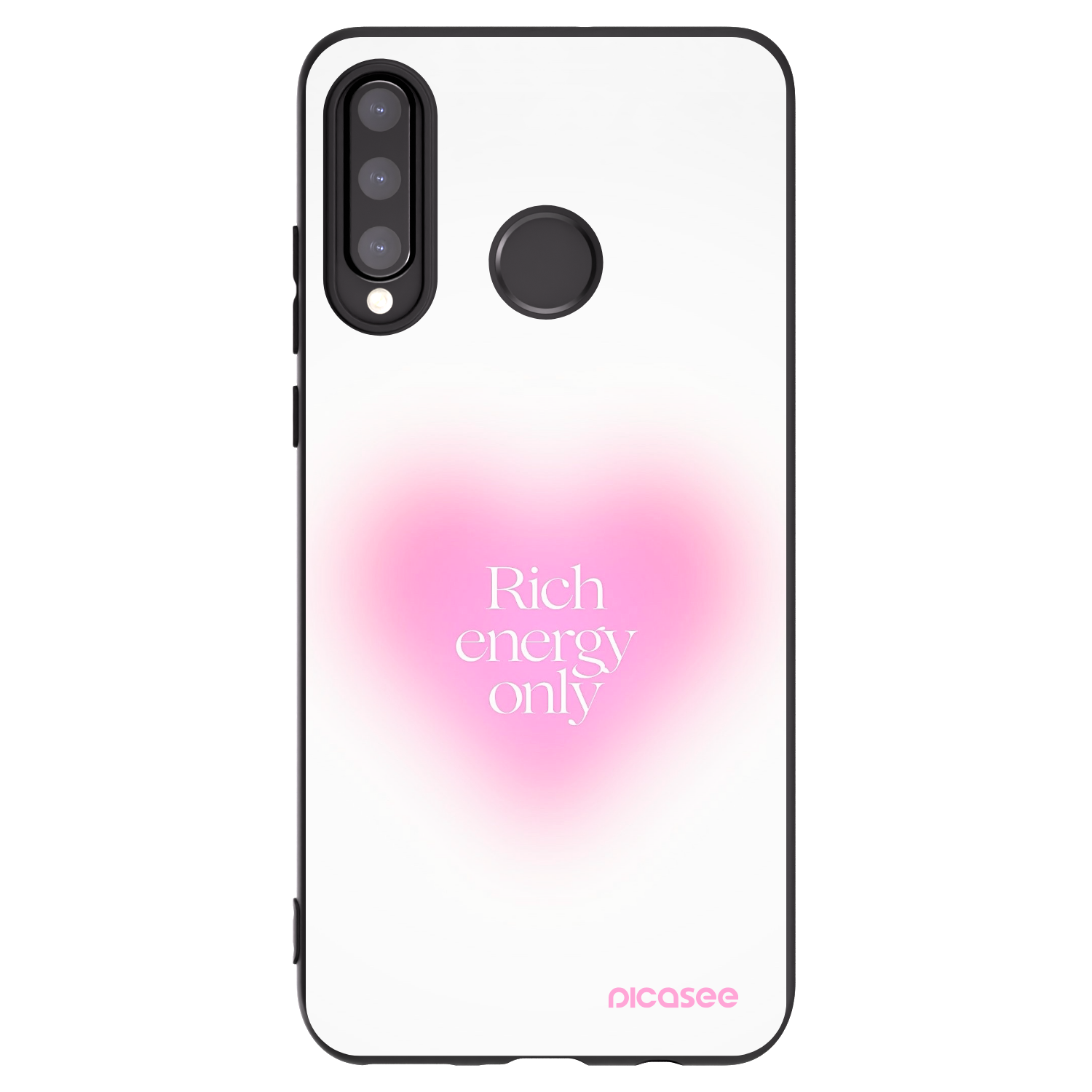 Picasee Huawei P30 Lite Hülle - Schwarzes Silikon - Rich Energy