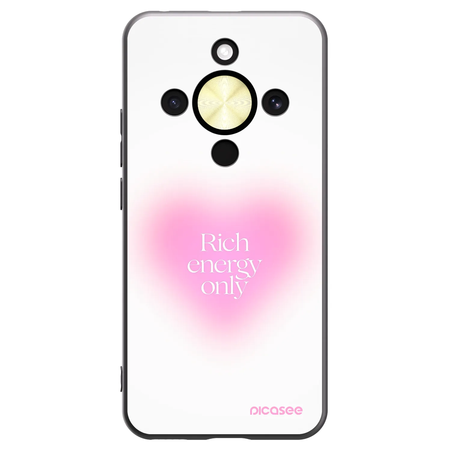 Picasee Honor Magic8 Lite 5G Hülle - Schwarzes Silikon - Rich Energy