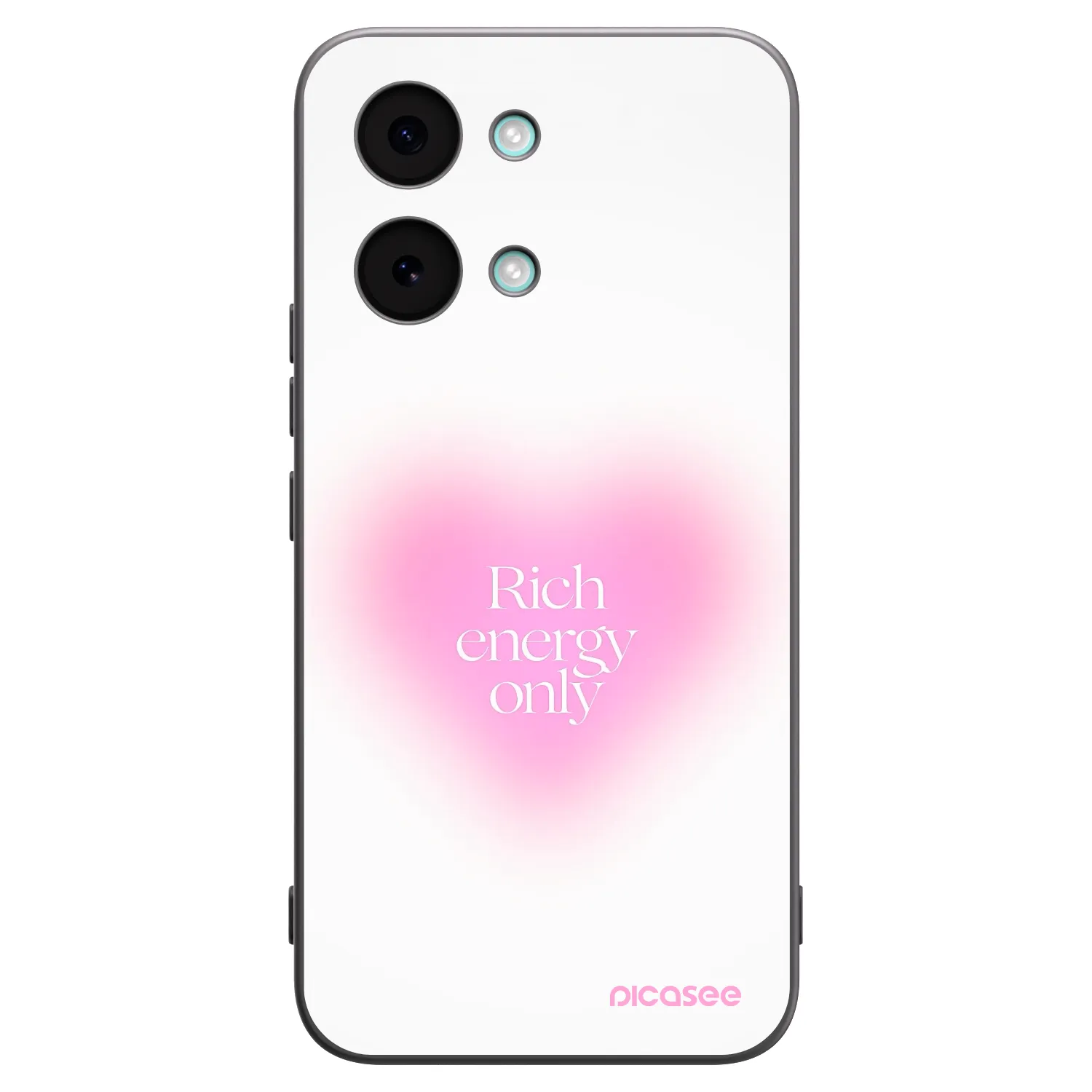 Picasee Xiaomi Poco X8 Pro Max Hülle - Schwarzes Silikon - Rich Energy