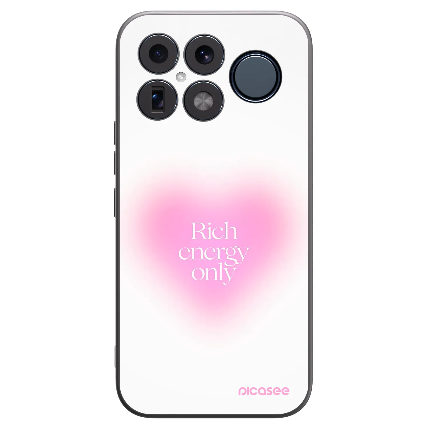 Picasee Xiaomi Poco F8 Ultra Hülle - Schwarzes Silikon - Rich Energy