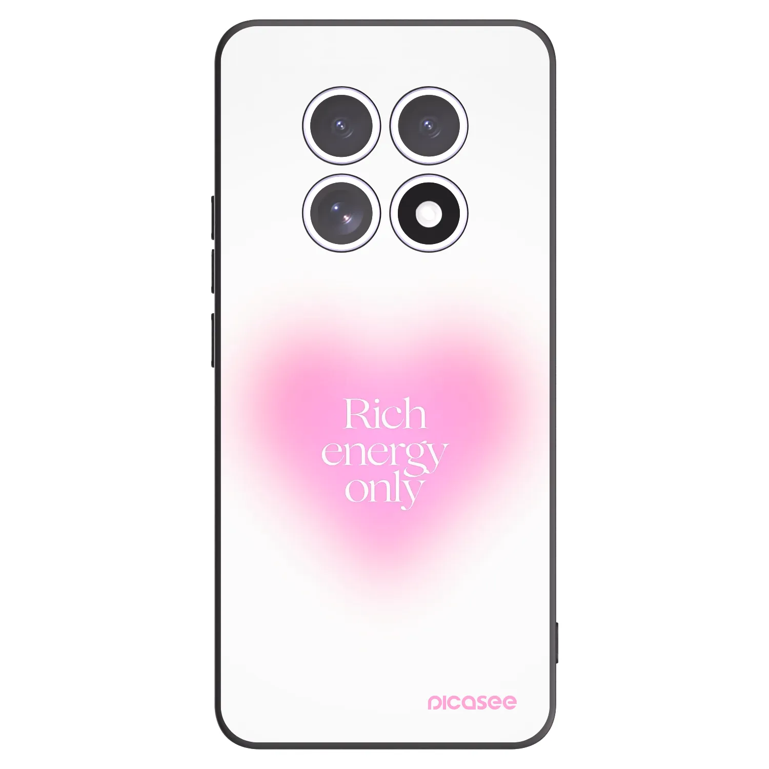 Picasee Xiaomi Redmi Note 15 5G Hülle - Schwarzes Silikon - Rich Energy