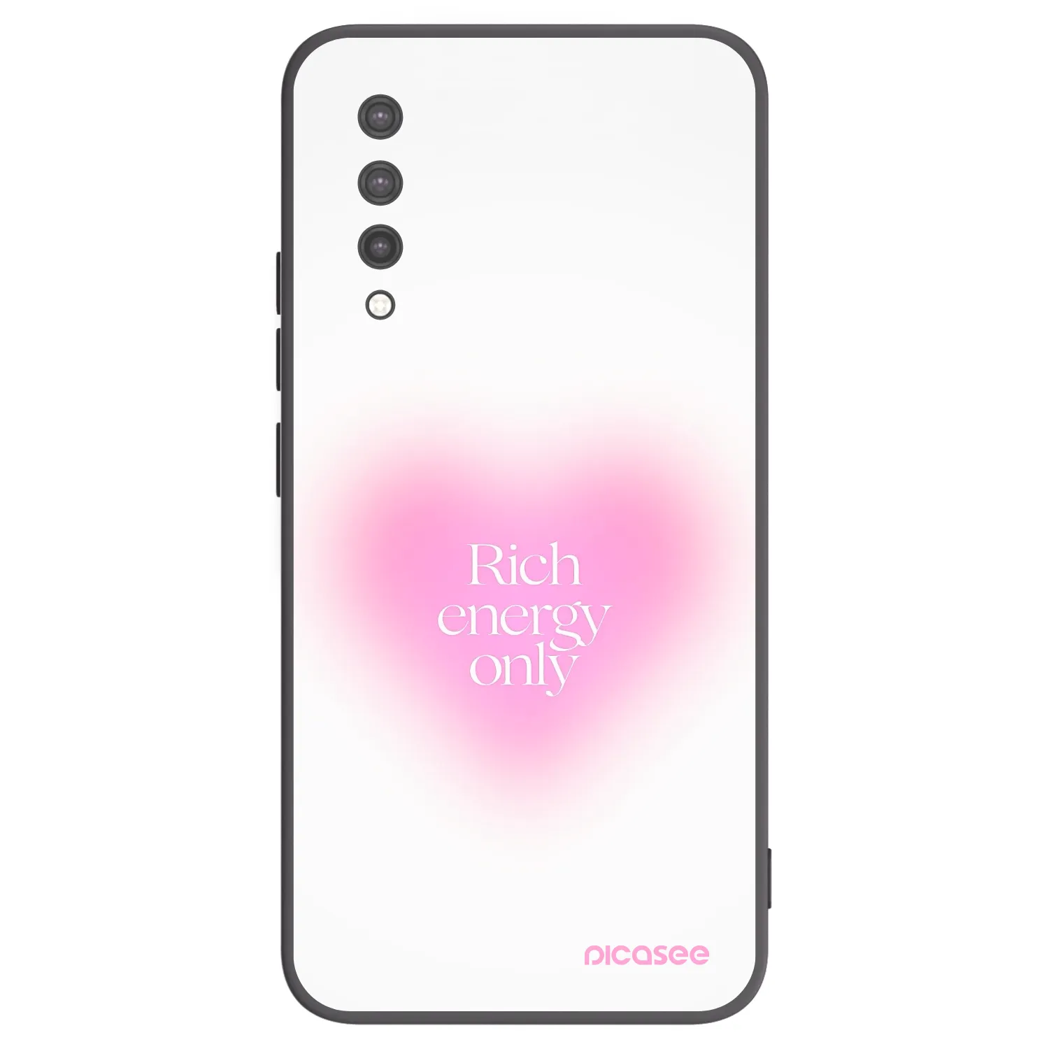 Picasee Xiaomi Mi 9 Lite Hülle - Schwarzes Silikon - Rich Energy