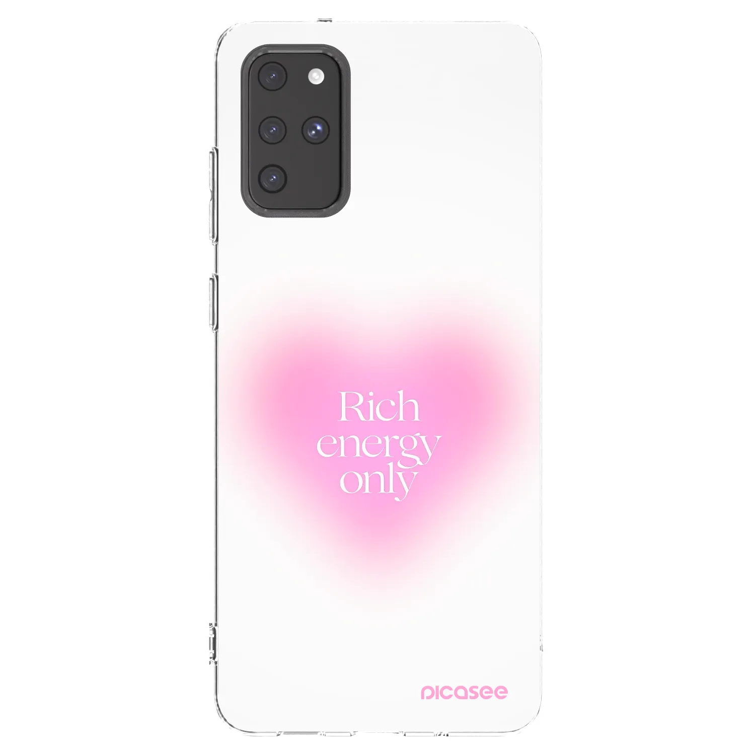 Picasee Samsung Galaxy S20+ G985F Hülle - Transparentes Silikon - Rich Energy