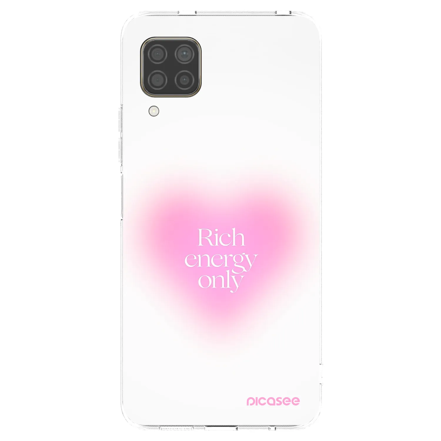 Picasee Huawei P40 Lite Hülle - Transparentes Silikon - Rich Energy