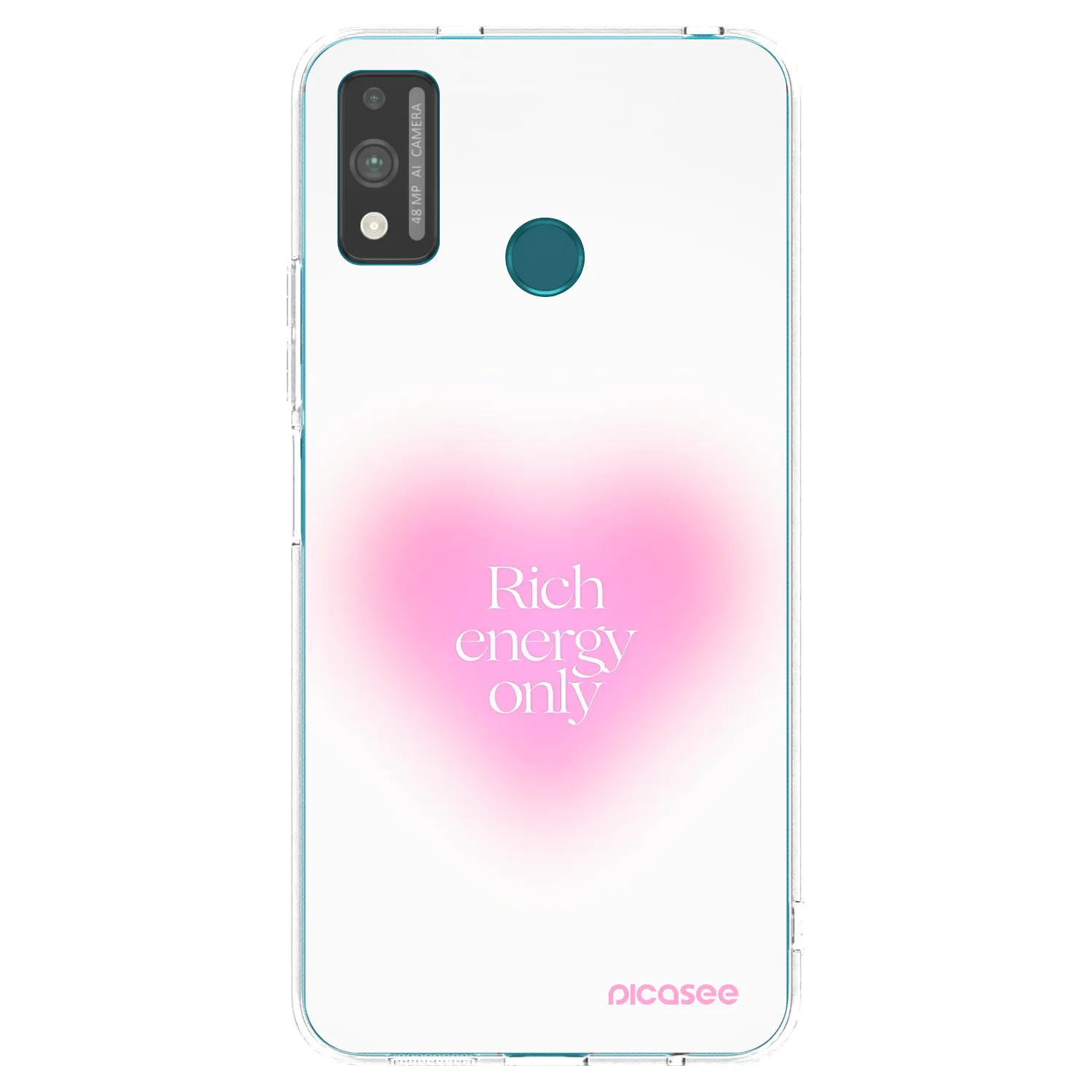 Picasee Honor 9X Lite Hülle - Transparentes Silikon - Rich Energy