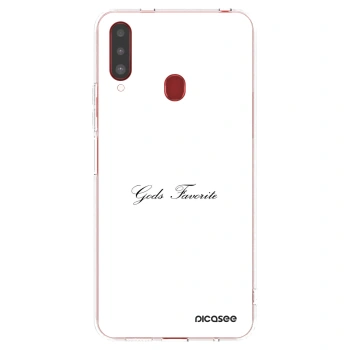 Picasee Samsung Galaxy A20s Hülle - Transparentes Silikon - Gods Favorite