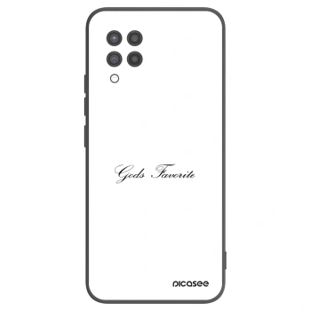 Picasee Samsung Galaxy A42 A426B Hülle - Schwarzes Silikon - Gods Favorite