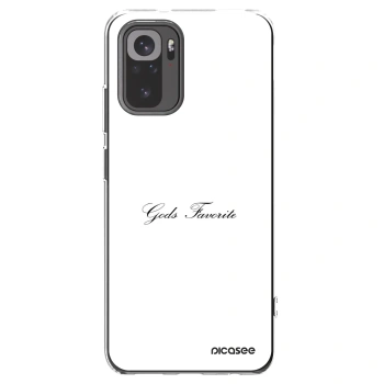 Picasee Xiaomi Redmi Note 10S Hülle - Transparentes Silikon - Gods Favorite