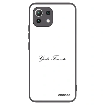 Picasee Xiaomi Mi 11 Lite Hülle - Schwarzes Silikon - Gods Favorite