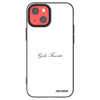 Picasee Apple iPhone 13 mini Hülle - Schwarzes Silikon - Gods Favorite