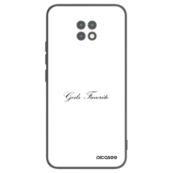 Picasee Xiaomi Redmi Note 9T Hülle - Schwarzes Silikon - Gods Favorite
