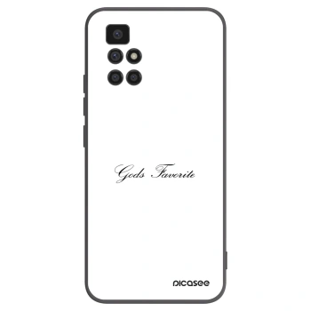 Picasee Xiaomi Redmi 10 Hülle - Schwarzes Silikon - Gods Favorite