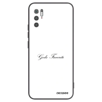 Picasee Xiaomi Poco M3 Pro 5G Hülle - Schwarzes Silikon - Gods Favorite