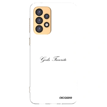 Picasee Samsung Galaxy A33 5G A336 Hülle - Transparentes Silikon - Gods Favorite