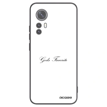 Picasee Xiaomi 12X Hülle - Schwarzes Silikon - Gods Favorite