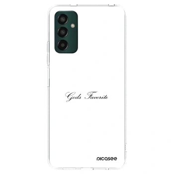 Picasee Samsung Galaxy M13 M135F Hülle - Transparentes Silikon - Gods Favorite