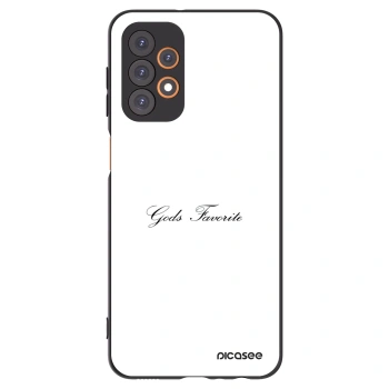Picasee Samsung Galaxy A23 A236B 5G Hülle - Schwarzes Silikon - Gods Favorite