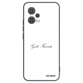 Picasee Xiaomi Poco X5 Hülle - Schwarzes Silikon - Gods Favorite
