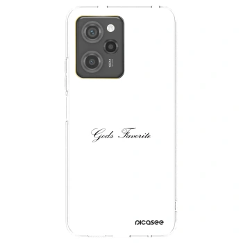 Picasee Xiaomi Poco X5 Pro Hülle - Transparentes Silikon - Gods Favorite