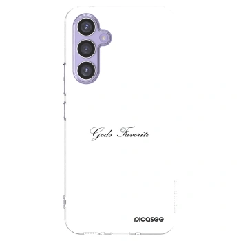 Picasee Samsung Galaxy A54 5G A546B Hülle - Transparentes Silikon - Gods Favorite