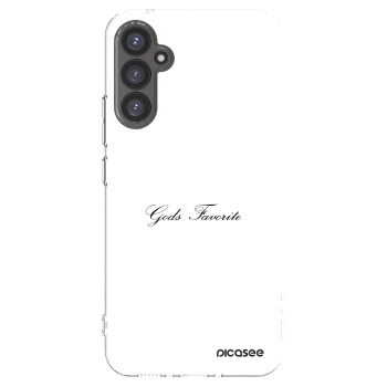 Picasee Samsung Galaxy A34 5G A346B Hülle - Transparentes Silikon - Gods Favorite