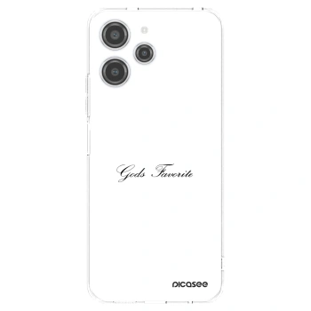 Picasee Xiaomi Redmi 12 4G Hülle - Transparentes Silikon - Gods Favorite