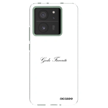 Picasee Xiaomi 13T Pro Hülle - Transparentes Silikon - Gods Favorite