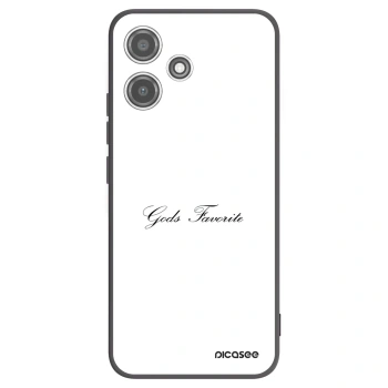 Picasee Xiaomi Redmi 12 5G Hülle - Schwarzes Silikon - Gods Favorite