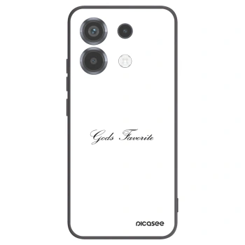 Picasee Xiaomi Poco X6 Hülle - Schwarzes Silikon - Gods Favorite