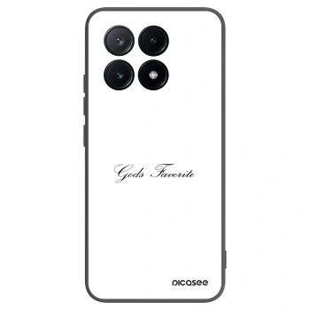 Picasee Xiaomi Poco X6 Pro Hülle - Schwarzes Silikon - Gods Favorite