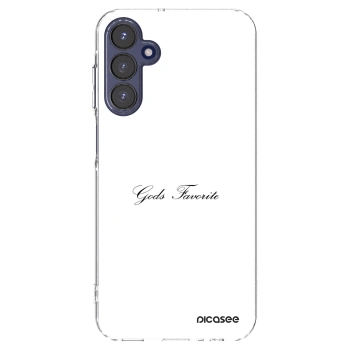 Picasee Samsung Galaxy A15 A155F 4G Hülle - Transparentes Silikon - Gods Favorite