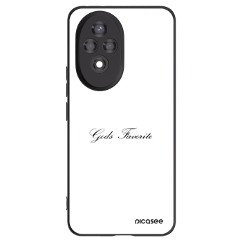 Picasee Honor 200 5G Hülle - Schwarzes Silikon - Gods Favorite
