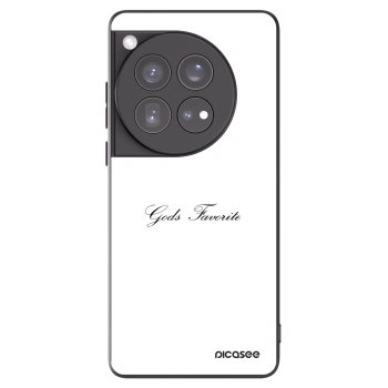 Picasee OnePlus 12 5G Hülle - Schwarzes Silikon - Gods Favorite