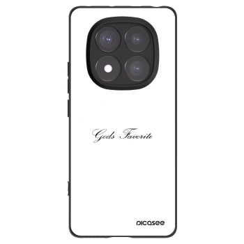 Picasee Xiaomi Redmi Note 14 Pro 5G Hülle - Schwarzes Silikon - Gods Favorite