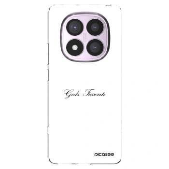 Picasee Xiaomi Redmi Note 14 Pro 5G Hülle - Transparentes Silikon - Gods Favorite